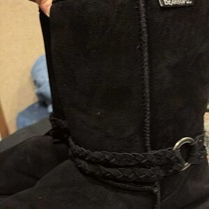 BearPaw Black Winter & Rain Boots